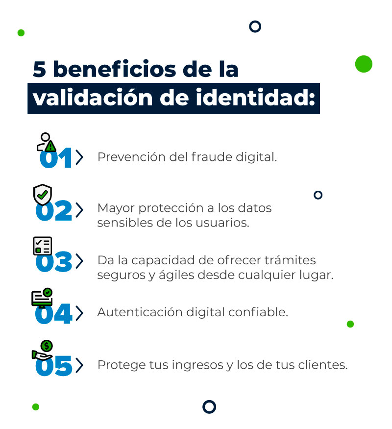 Beneficios validación de identidad